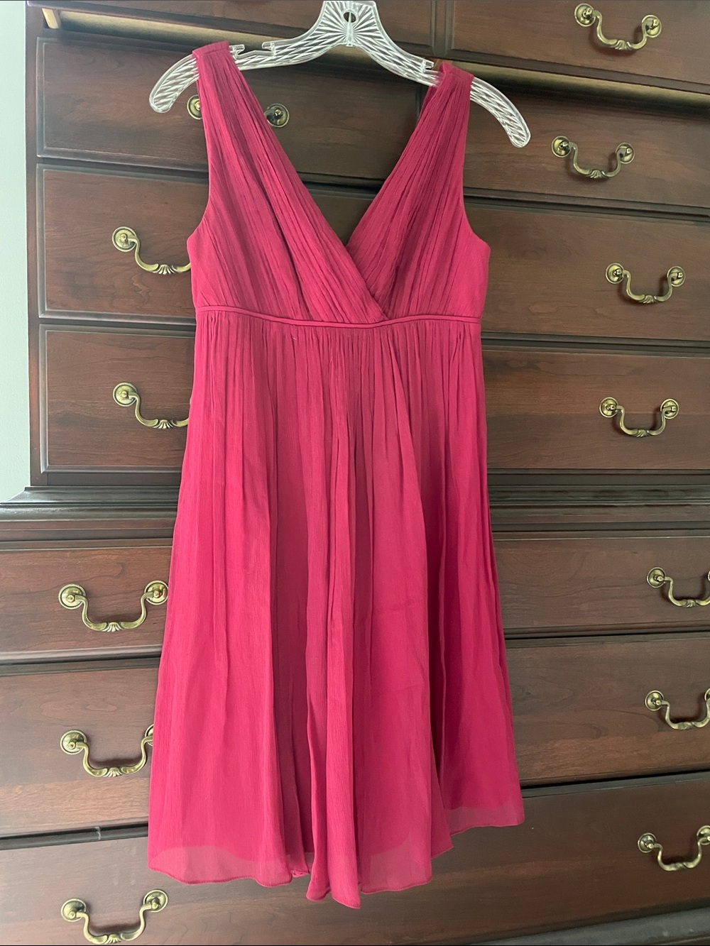 J. Crew Hot Pink Mini Dress